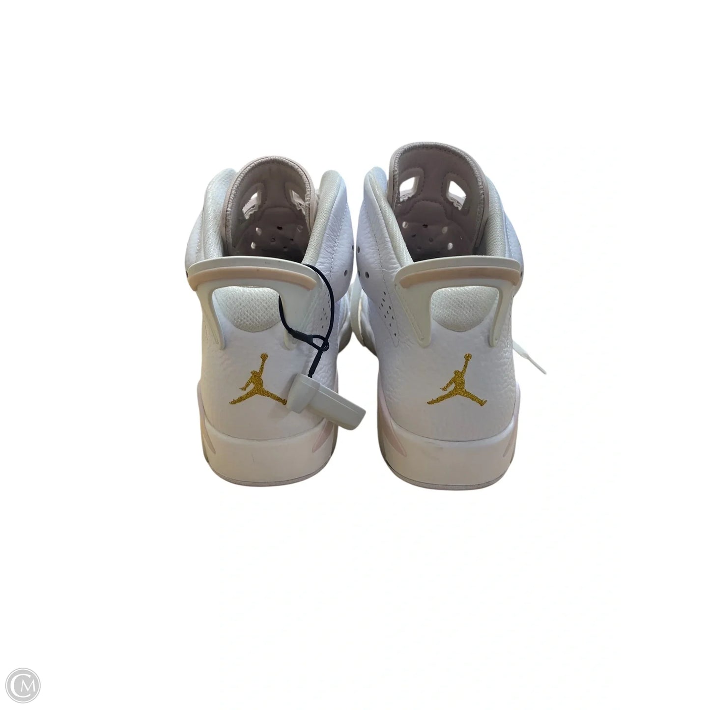 Shoes Luxury Designer By Jordan In White, Size: 10