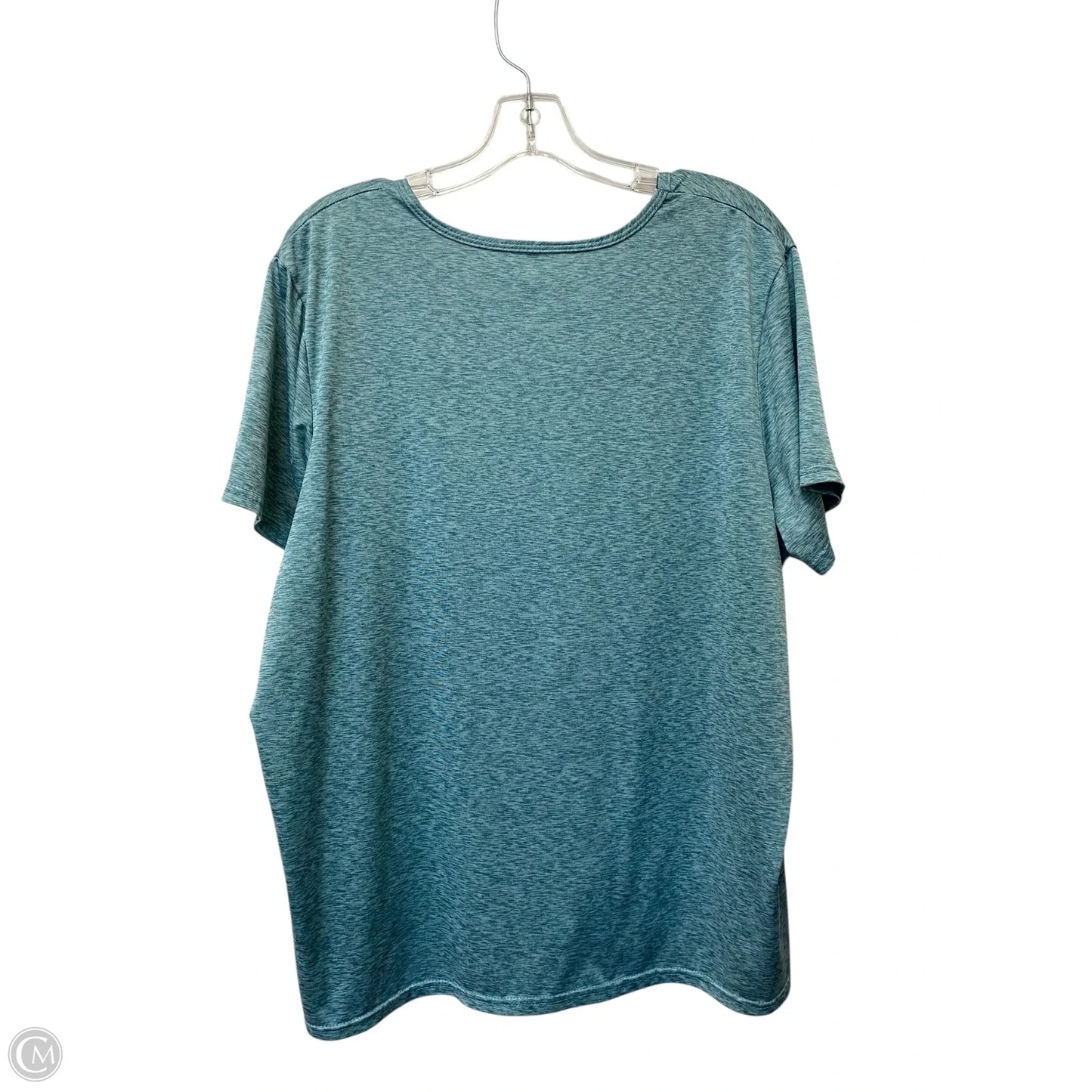 Athletic Top Short Sleeve By Cmf In Multi-colored, Size: 2x