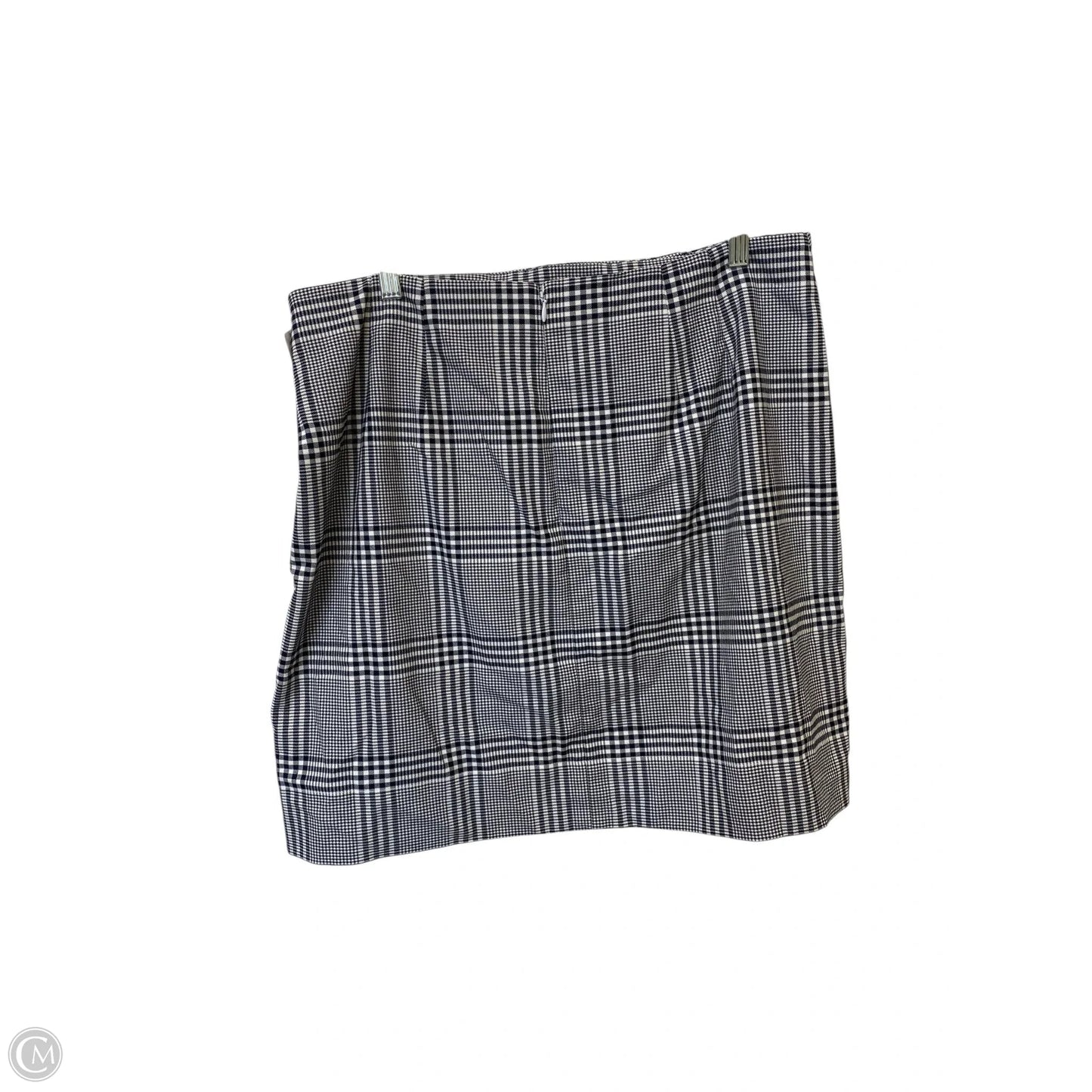 Skirt Mini & Short By Loft In Plaid Pattern, Size: 14