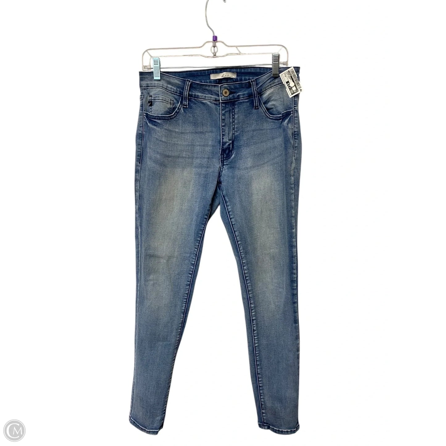 Jeans Skinny By Kancan In Blue Denim, Size: M
