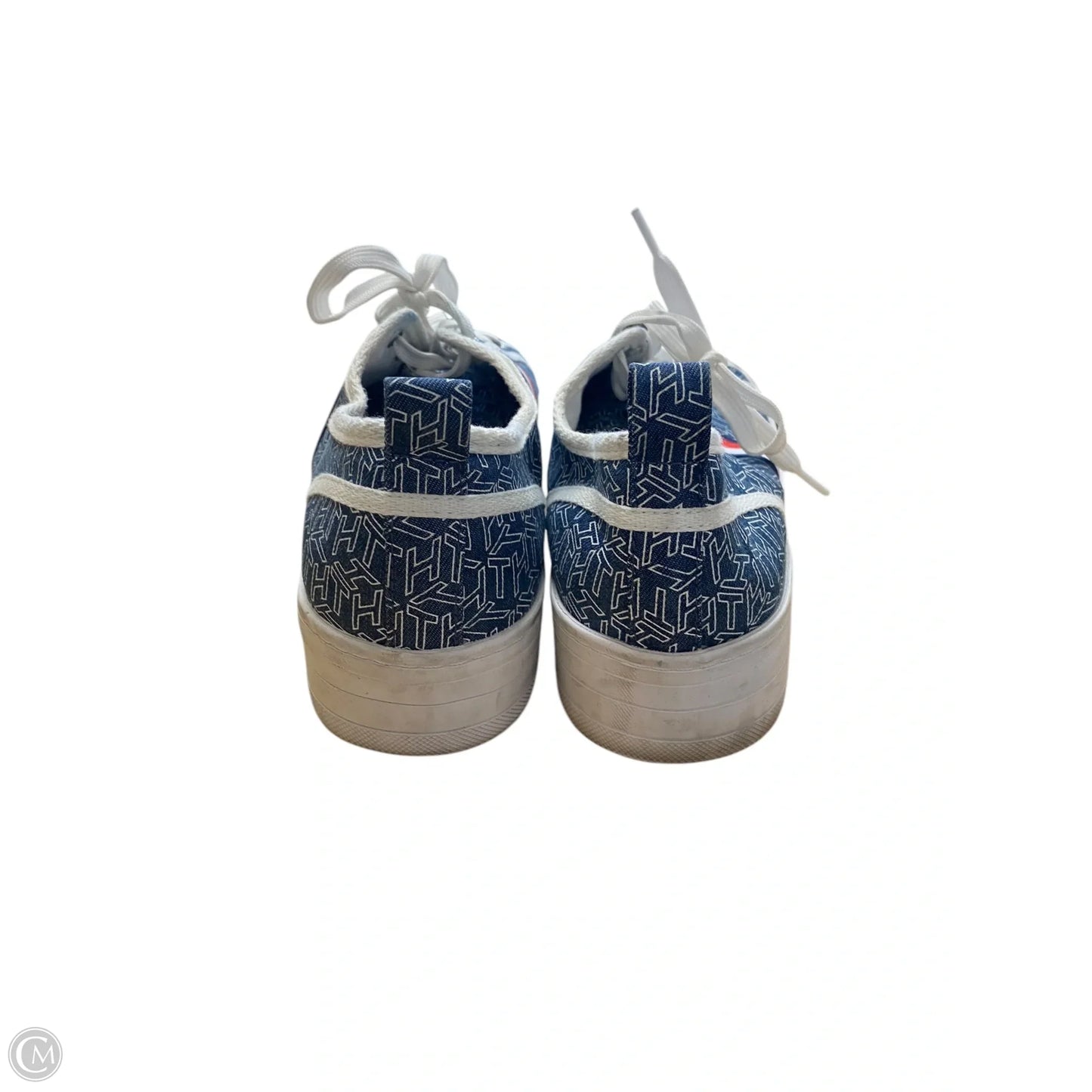 Shoes Sneakers Platform By Tommy Hilfiger In Blue & White, Size: 11