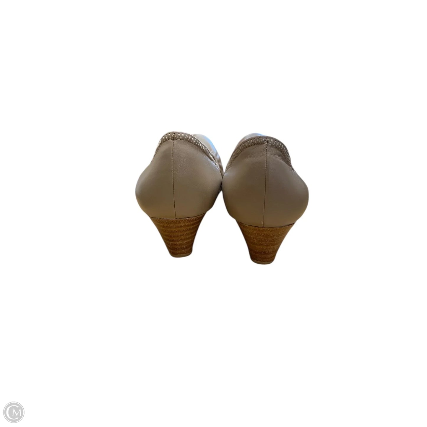 Shoes Heels Wedge By Susina In Beige, Size: 9.5