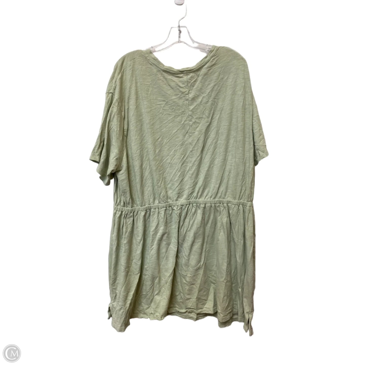 Dress Casual Midi By Old Navy In Green, Size: 3x