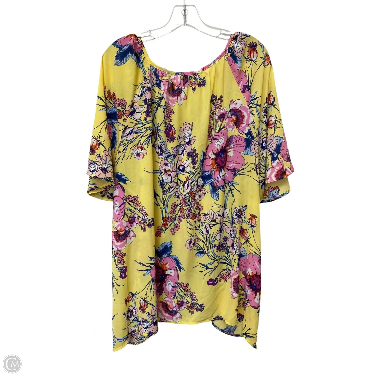 Top Long Sleeve By The Pioneer Woman In Floral Print, Size: Xxl
