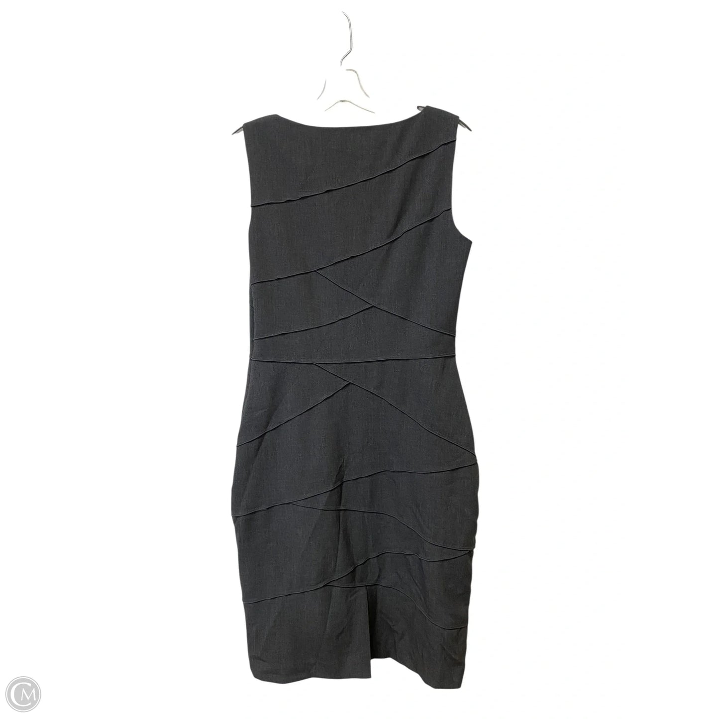 Dress Work By Calvin Klein In Grey, Size: L