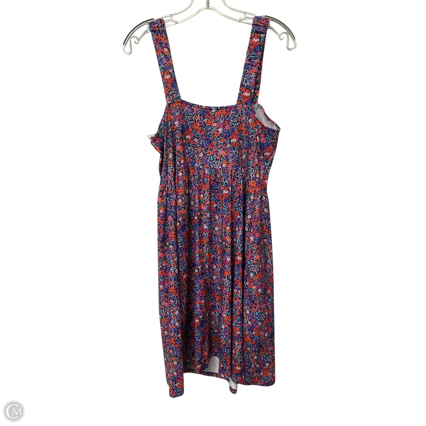 Dress Casual Short By Cmf In Floral Print, Size: M