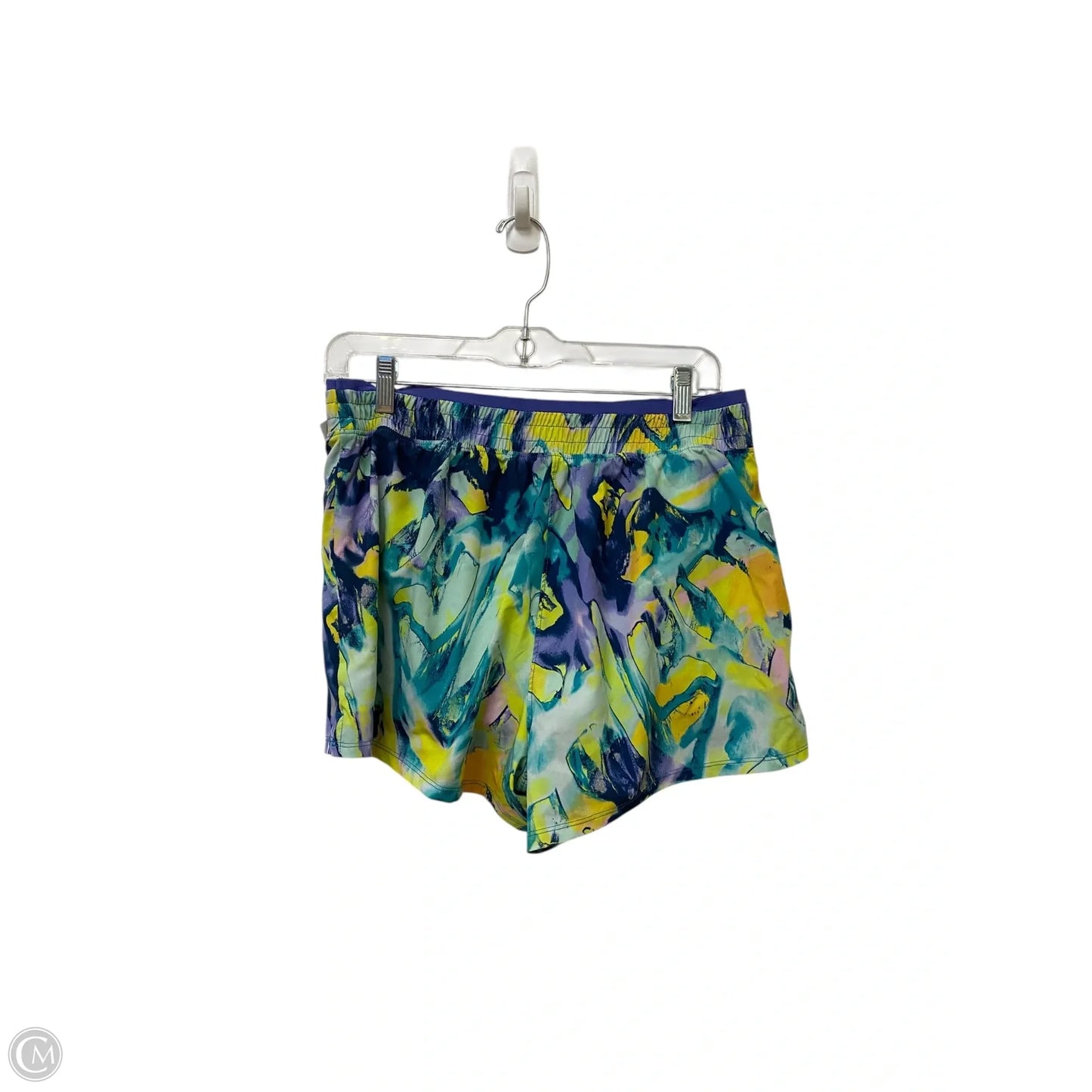 Athletic Shorts By Tek Gear In Multi-colored, Size: L