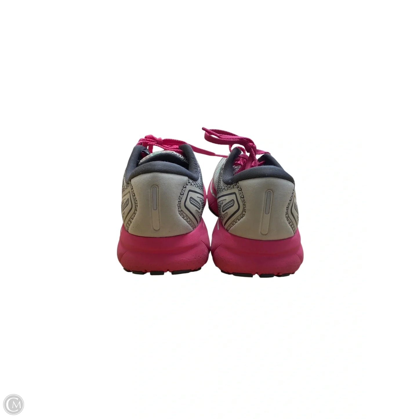 Shoes Athletic By Brooks In Grey & Pink, Size: 7.5