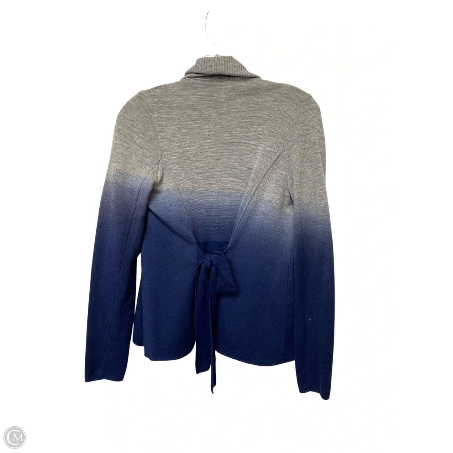 Cardigan By Bcbg In Blue & Grey, Size: Xs