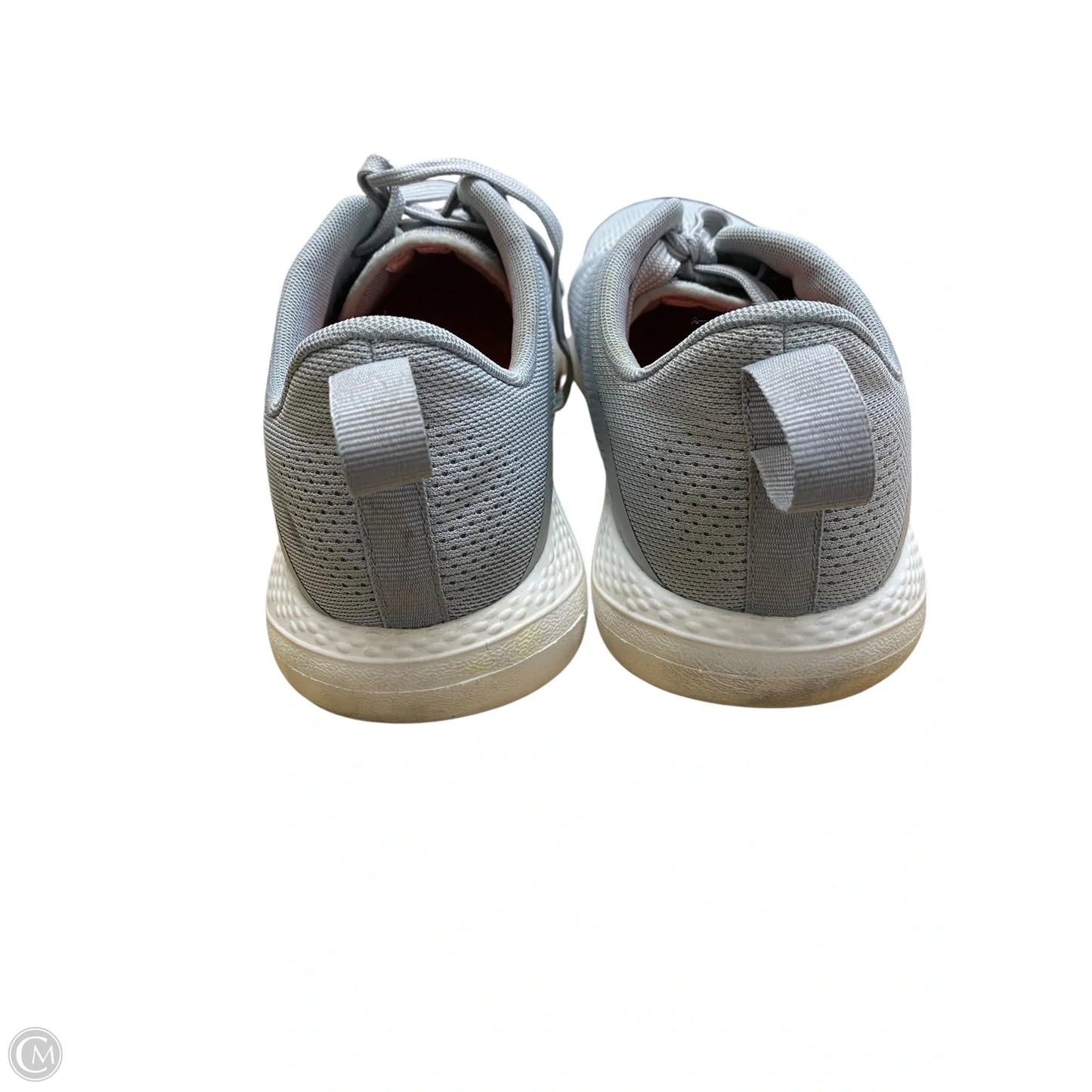 Shoes Athletic By Crocs In Grey, Size: 9