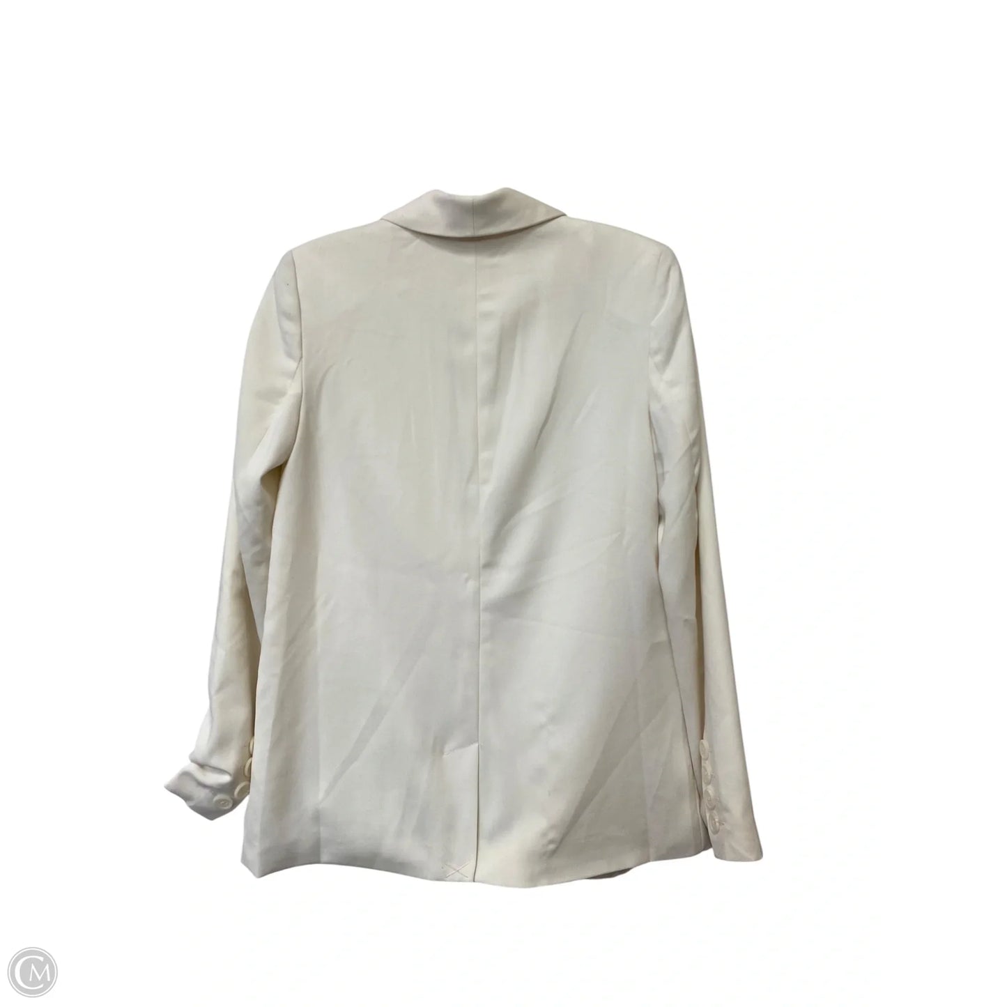 Blazer By Clothes Mentor In White, Size: Xs