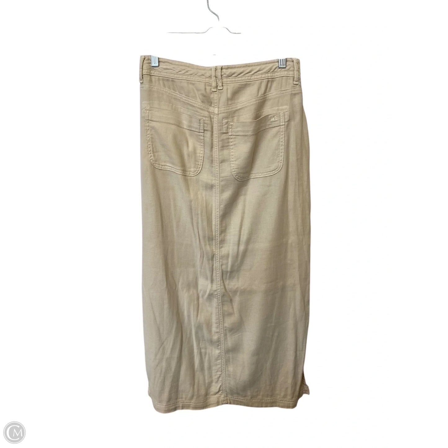 Skirt Maxi By American Eagle In Tan, Size: 2