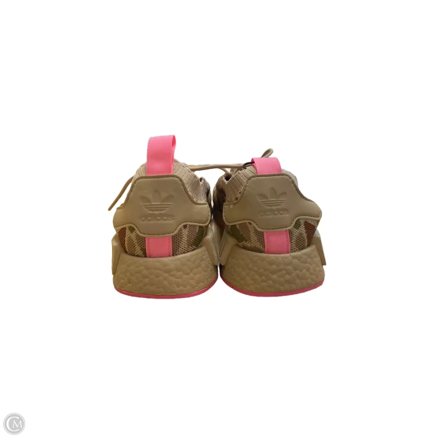 Shoes Athletic By Adidas In Camouflage Print, Size: 8