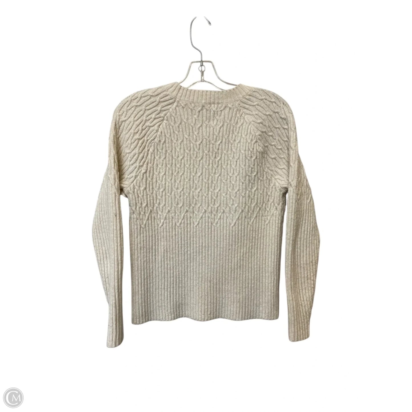 Sweater By Loft In White, Size: M