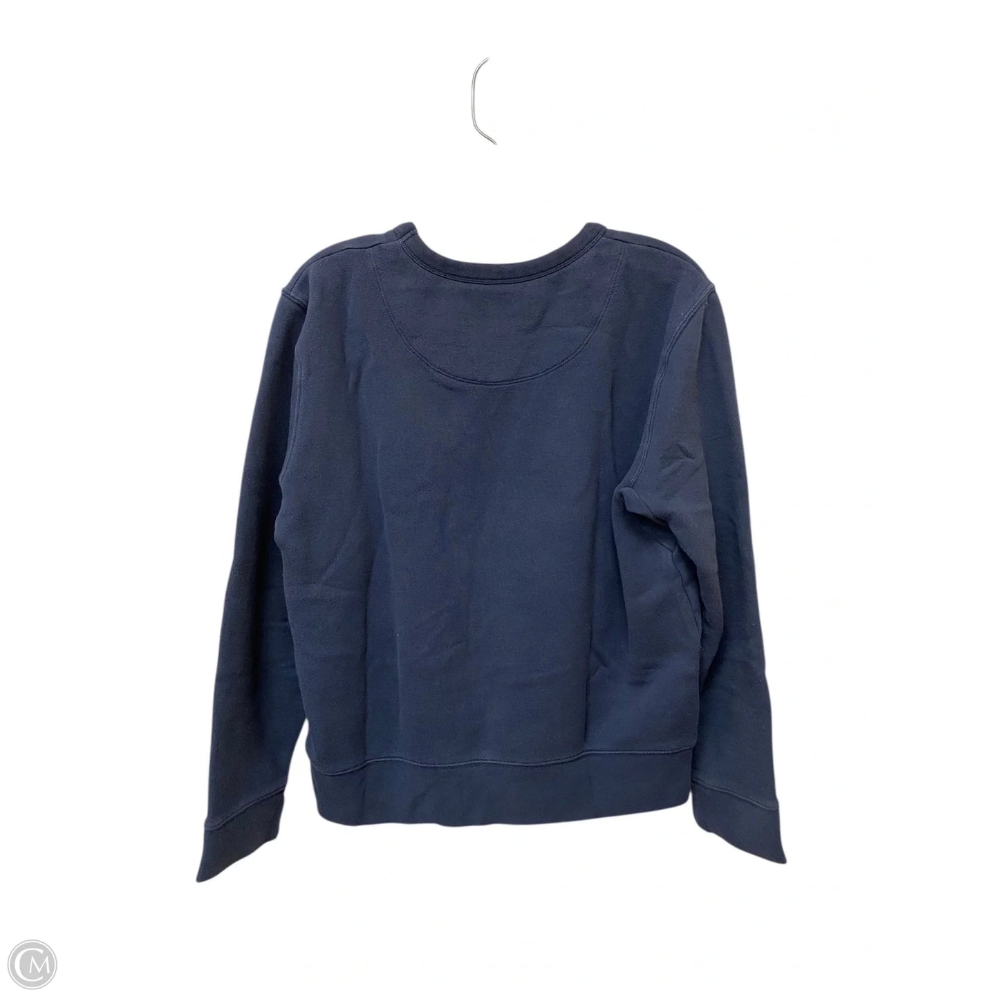 Sweatshirt Crewneck By Madewell In Blue, Size: S