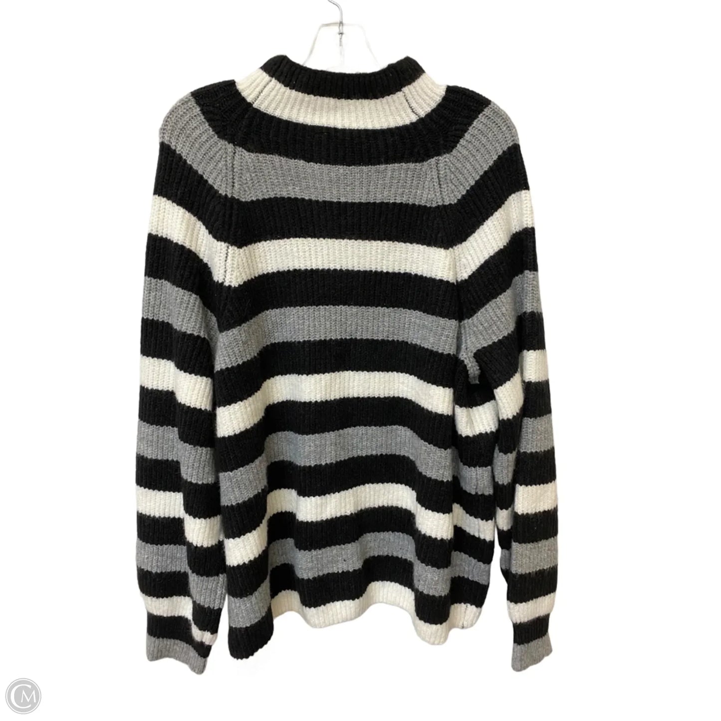 Sweater By Time And Tru In Striped Pattern, Size: 3x