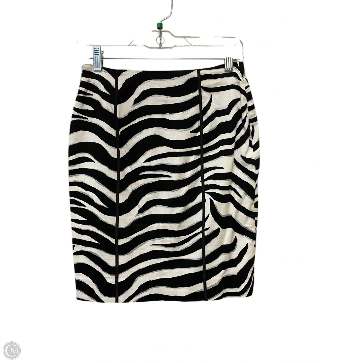 Skirt Mini & Short By White House Black Market In Zebra Print, Size: 0