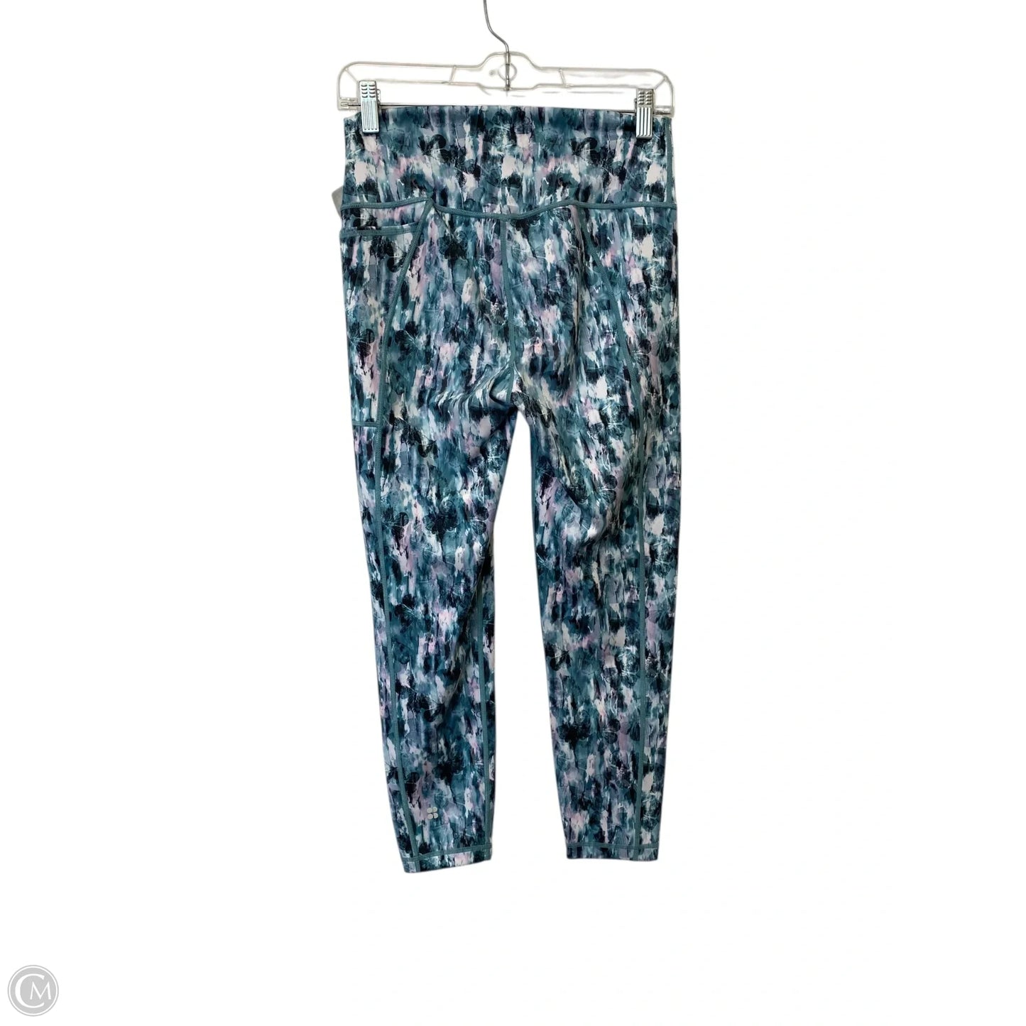 Athletic Leggings By Sweaty Betty In Green, Size: M