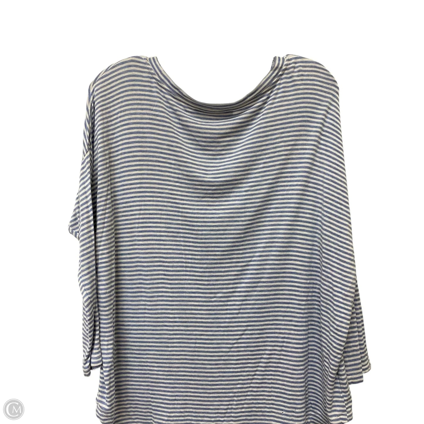 Top Long Sleeve Basic By Loft In Striped Pattern, Size: S
