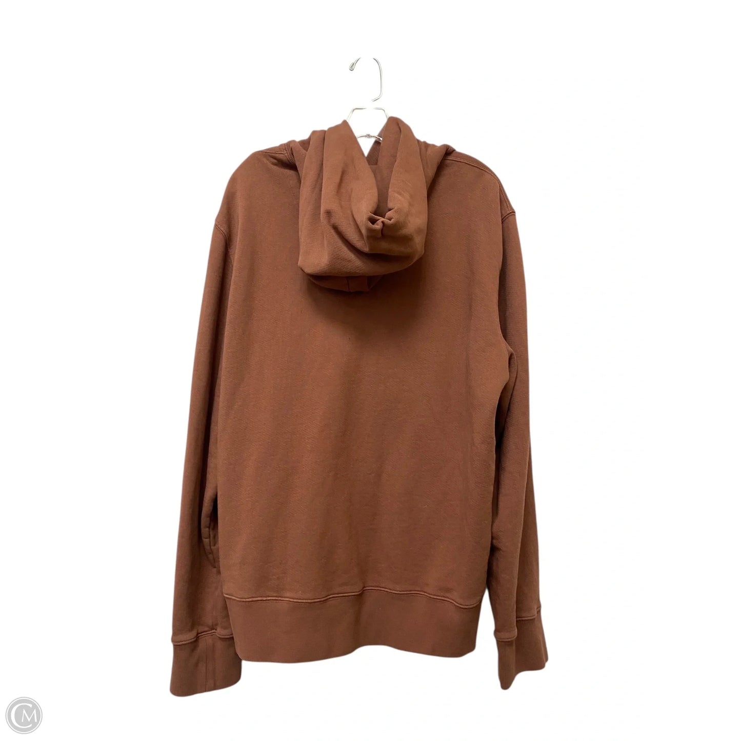 Sweatshirt Hoodie By Madewell In Brown, Size: Xl