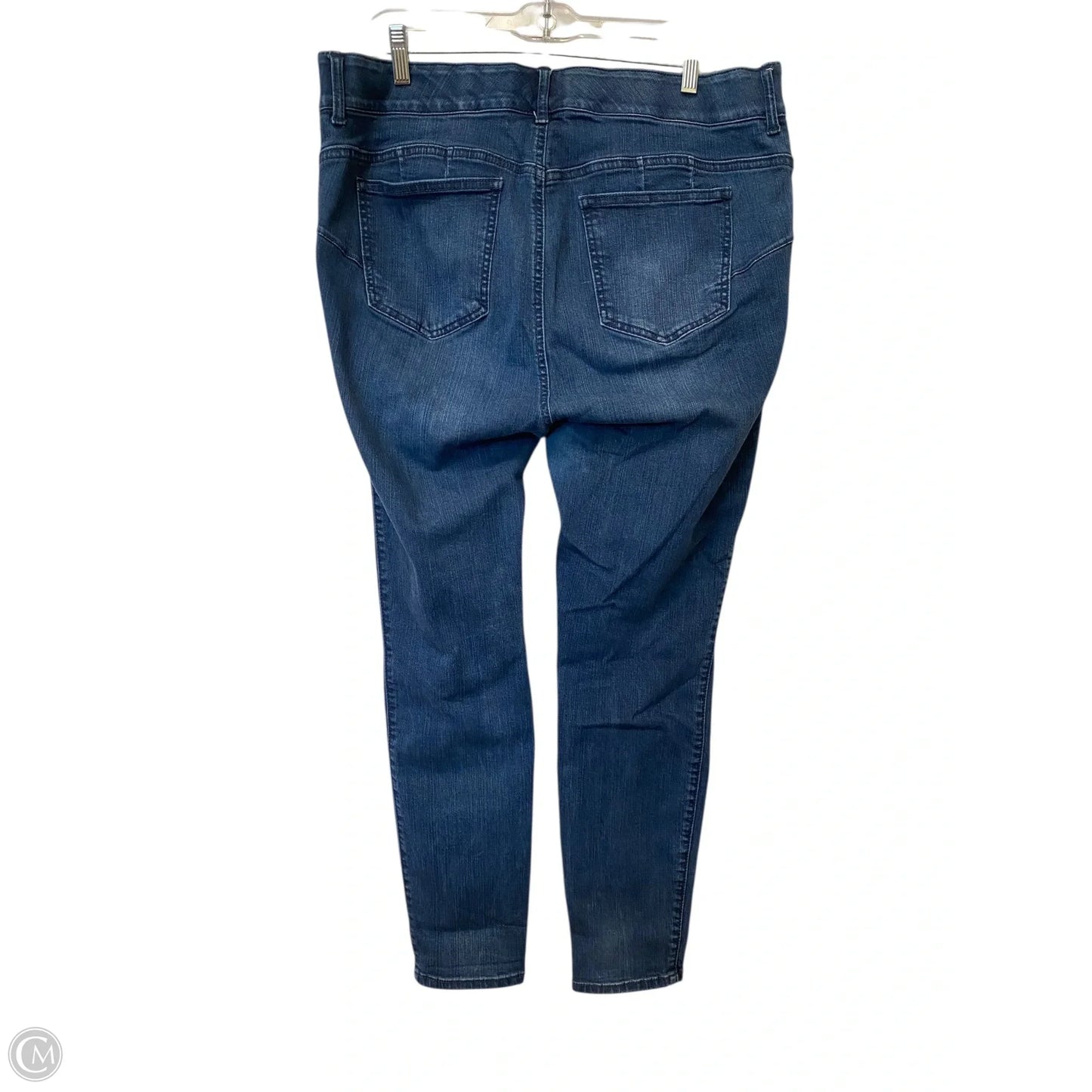 Jeans Skinny By Torrid In Blue Denim, Size: 18