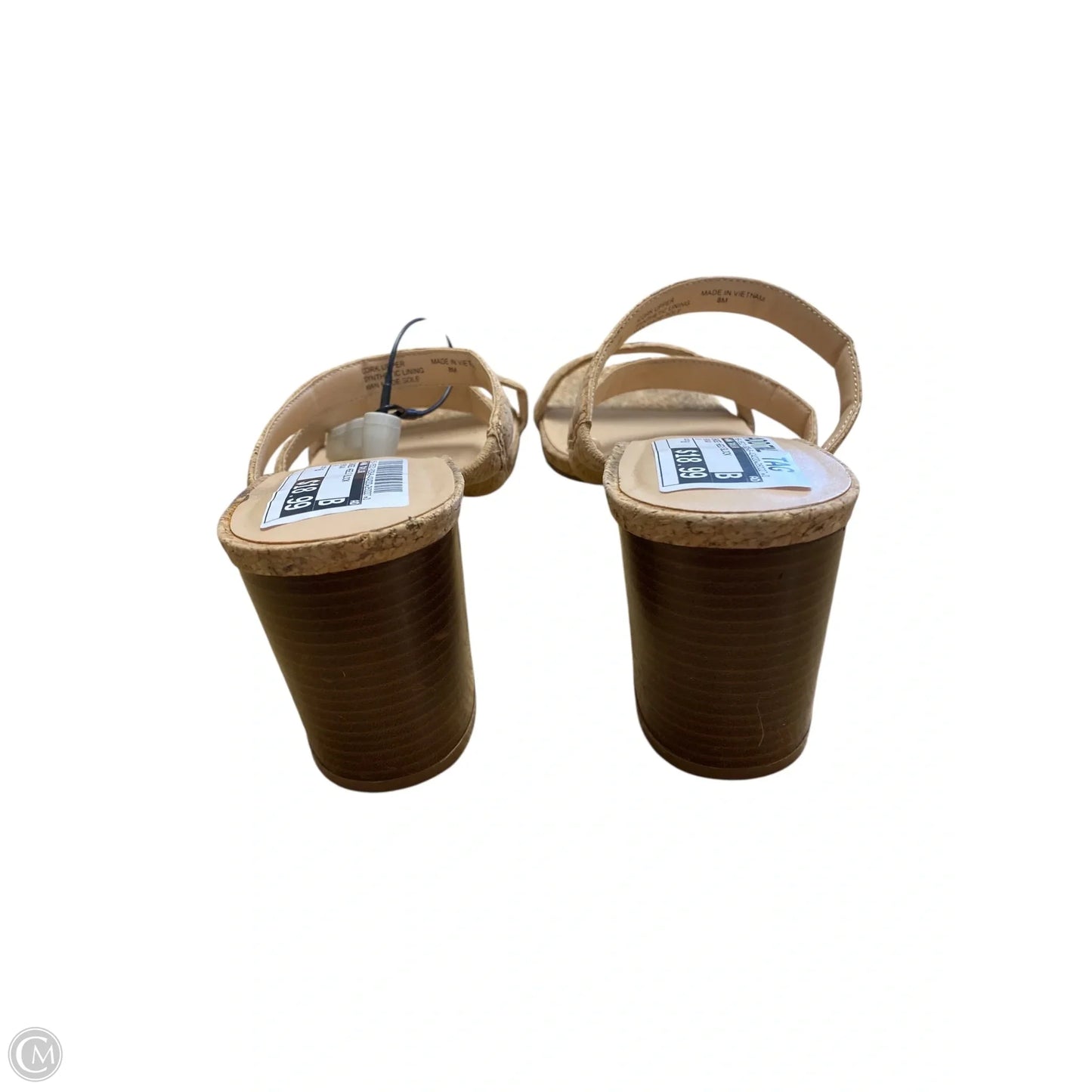 Shoes Heels Block By Ann Taylor In Brown, Size: 8