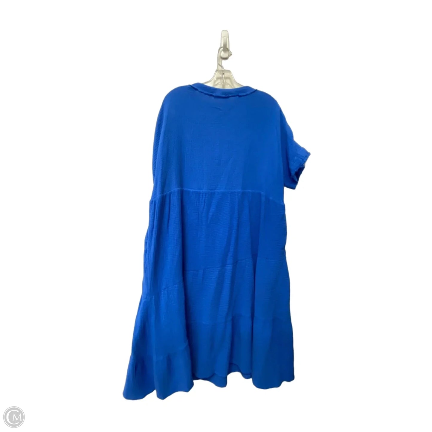 Dress Casual Short By New In In Blue, Size: 1x