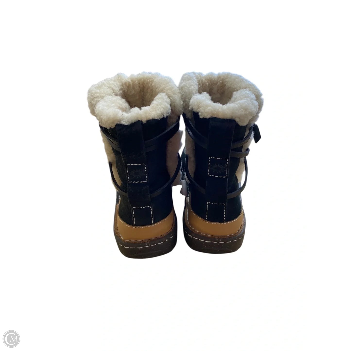 Boots Designer By Ugg In Black, Size: 8