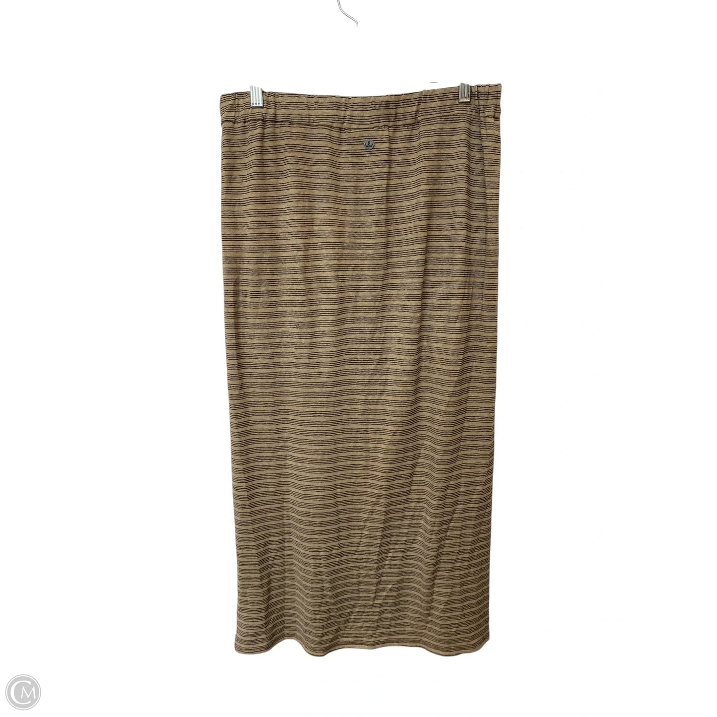 Skirt Maxi By Prana In Striped Pattern, Size: M