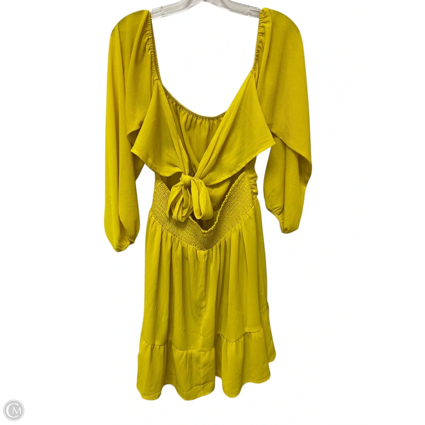 Dress Casual Short By Cmf In Yellow, Size: L