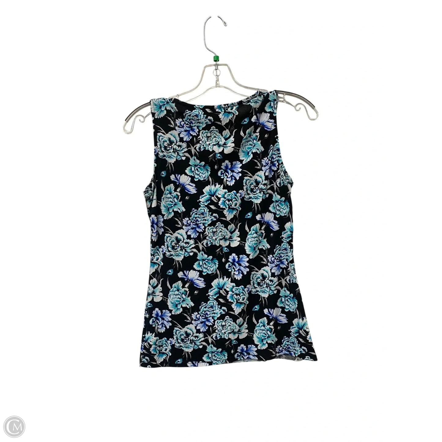 Top Sleeveless By White House Black Market In Floral Print, Size: Xs