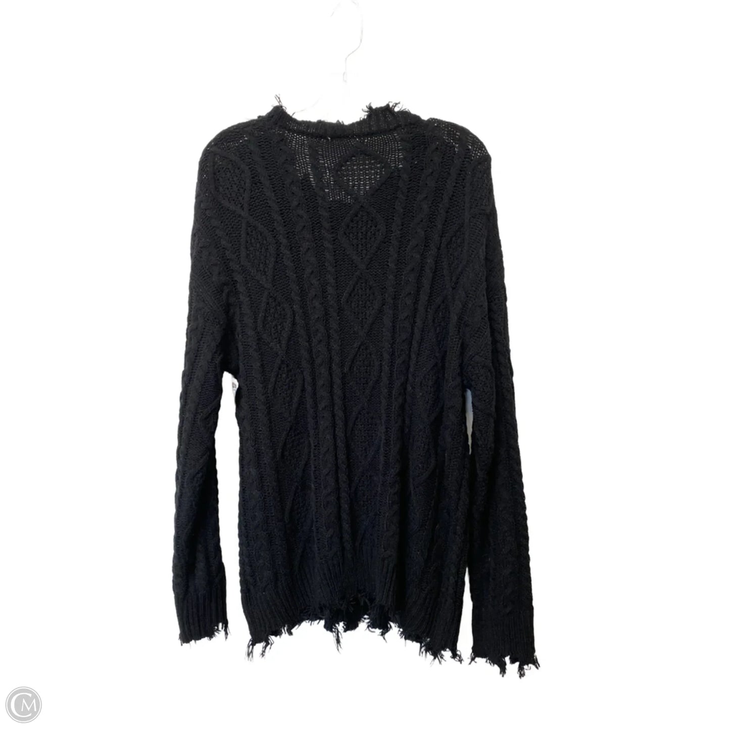 Sweater By Clothes Mentor In Black, Size: M