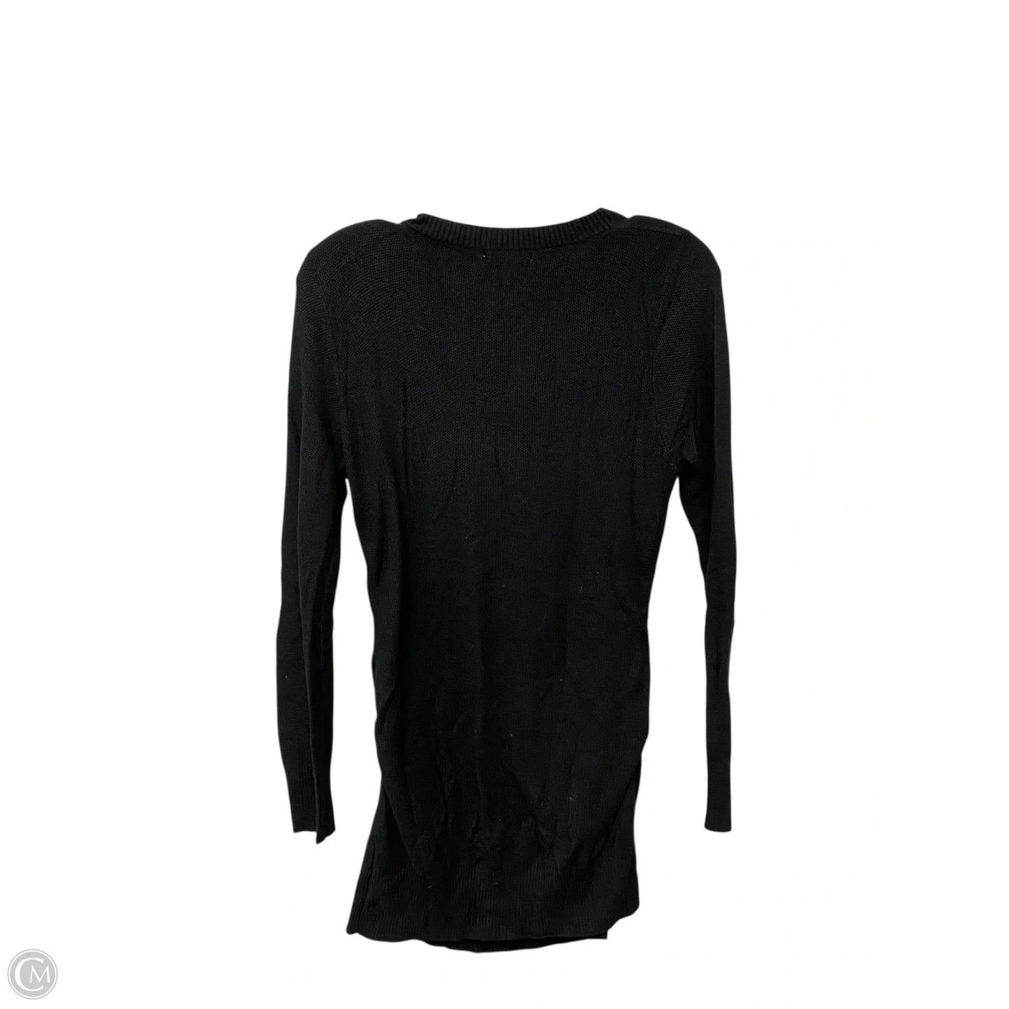 Top Long Sleeve Basic By Liz Lange Maternity In Black, Size: M