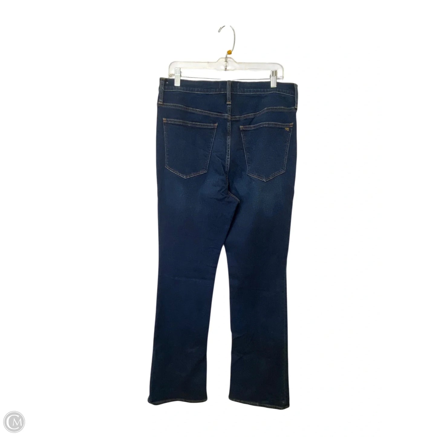 Jeans Boot Cut By Madewell In Blue Denim, Size: 10