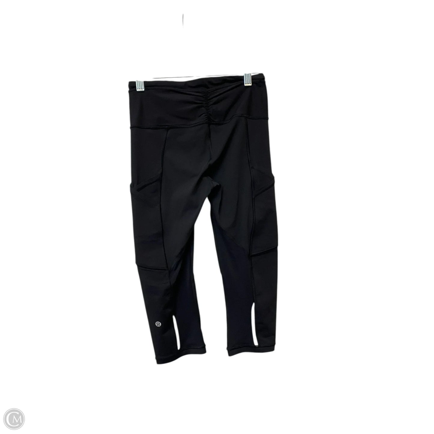 Athletic Capris By Lululemon In Black, Size: 4