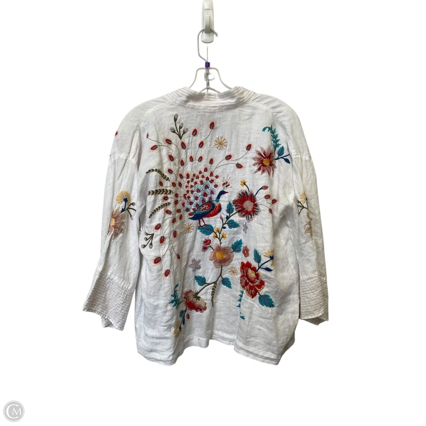 Cardigan By Johnny Was In White, Size: S