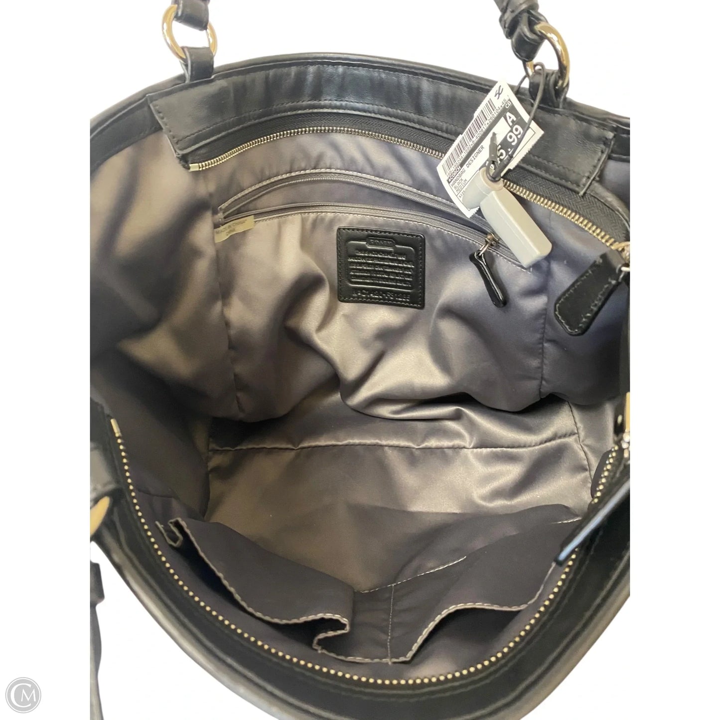 Handbag Designer By Coach, Size: Medium