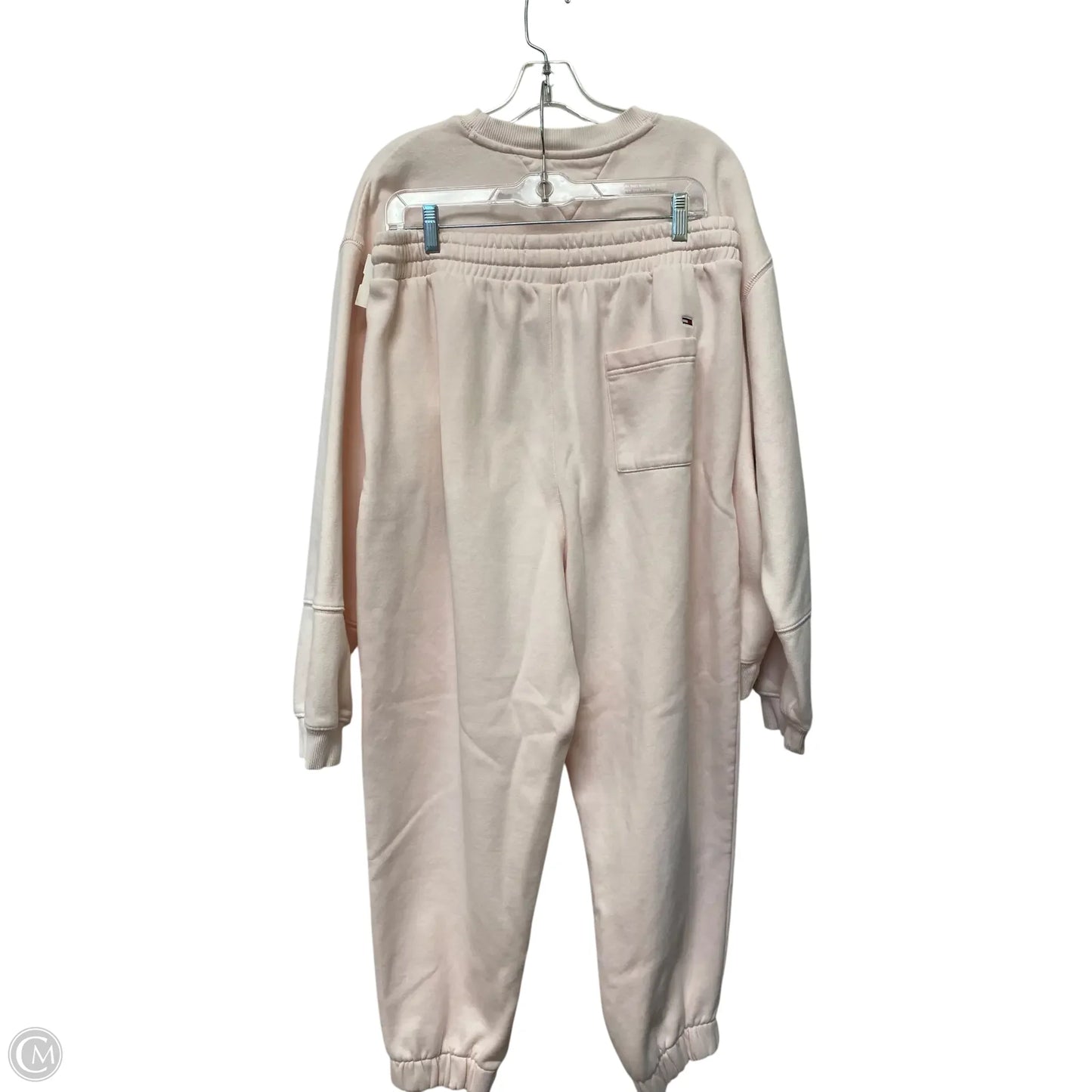 Lounge Set Pants By Tommy Hilfiger In Pink, Size: Xl