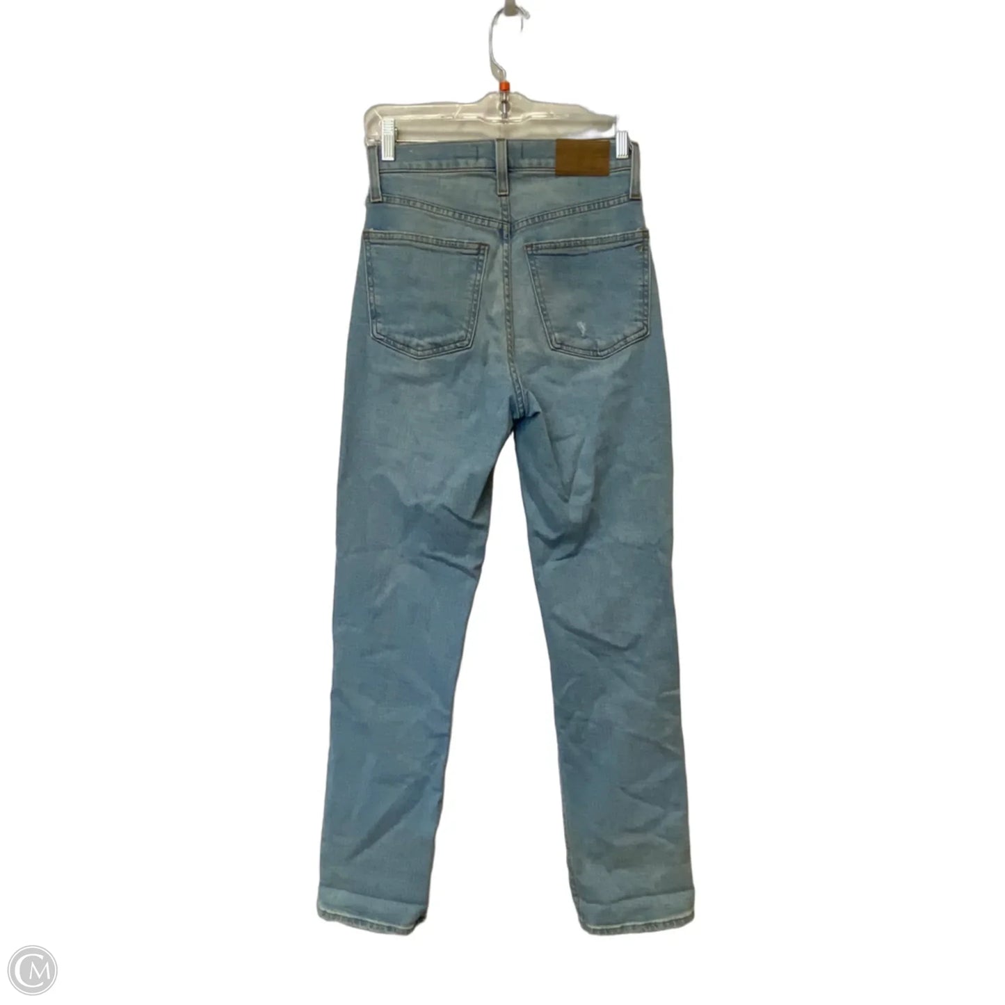 Jeans Skinny By Madewell In Blue Denim, Size: 0