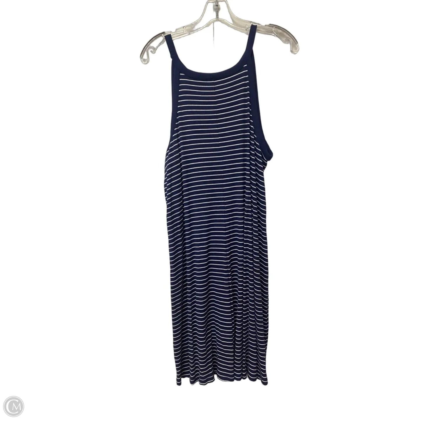 Dress Casual Midi By Old Navy In Striped Pattern, Size: Xl