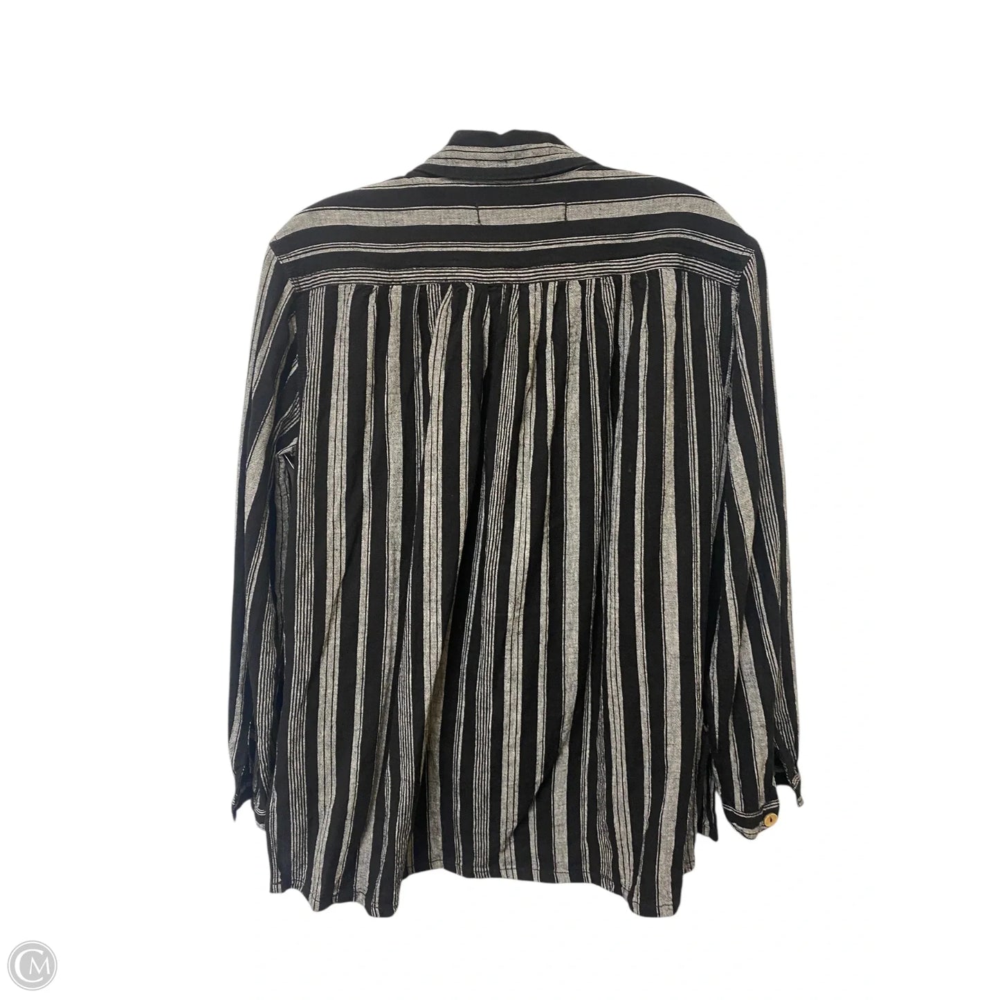 Top Long Sleeve By We The Free In Striped Pattern, Size: Xs