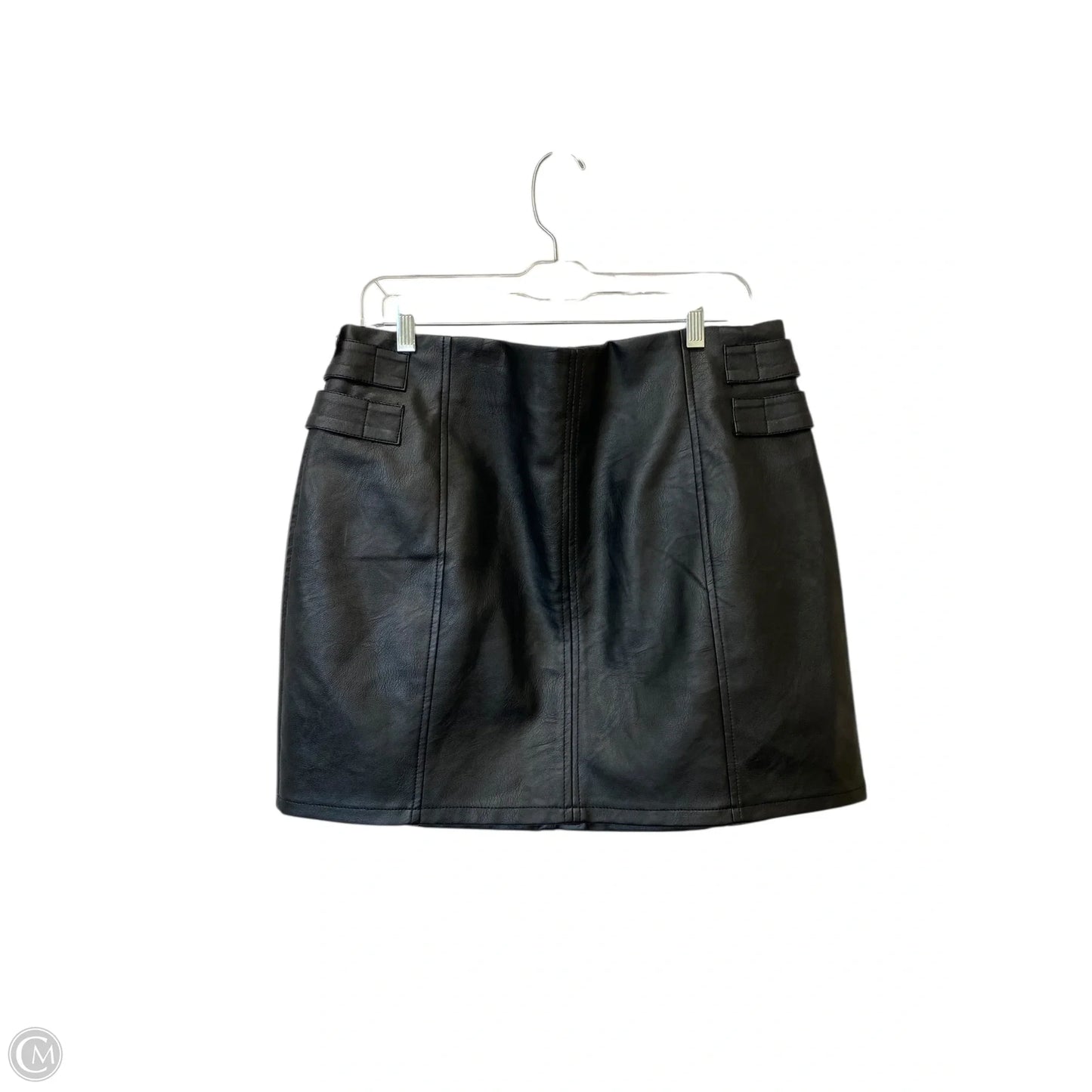Skirt Mini & Short By Topshop In Black, Size: 12l