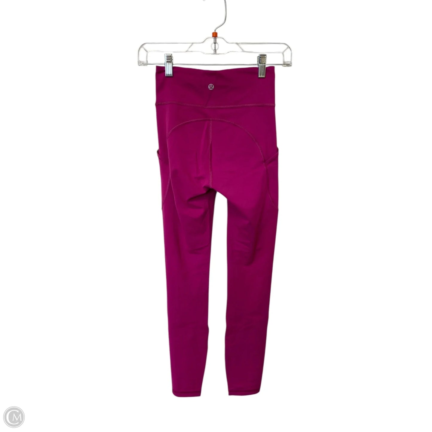 Athletic Leggings By Lululemon In Pink, Size: 2