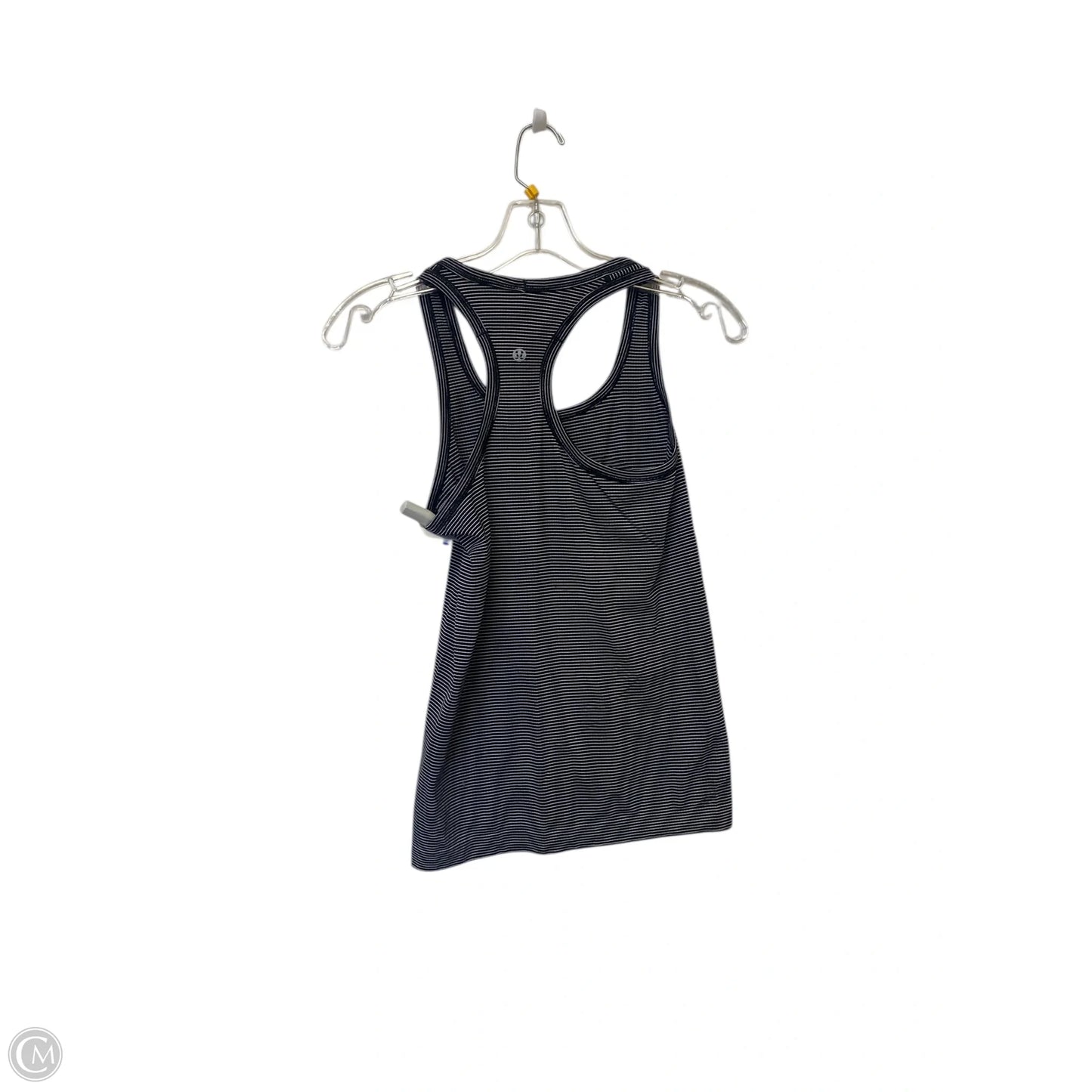 Athletic Tank Top By Lululemon In Striped Pattern, Size: 4