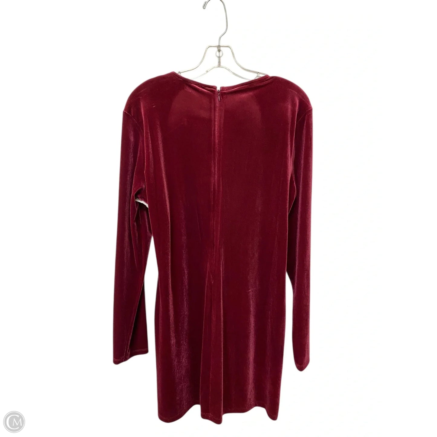 Dress Party Short By Gianni Bini In Maroon, Size: Xl