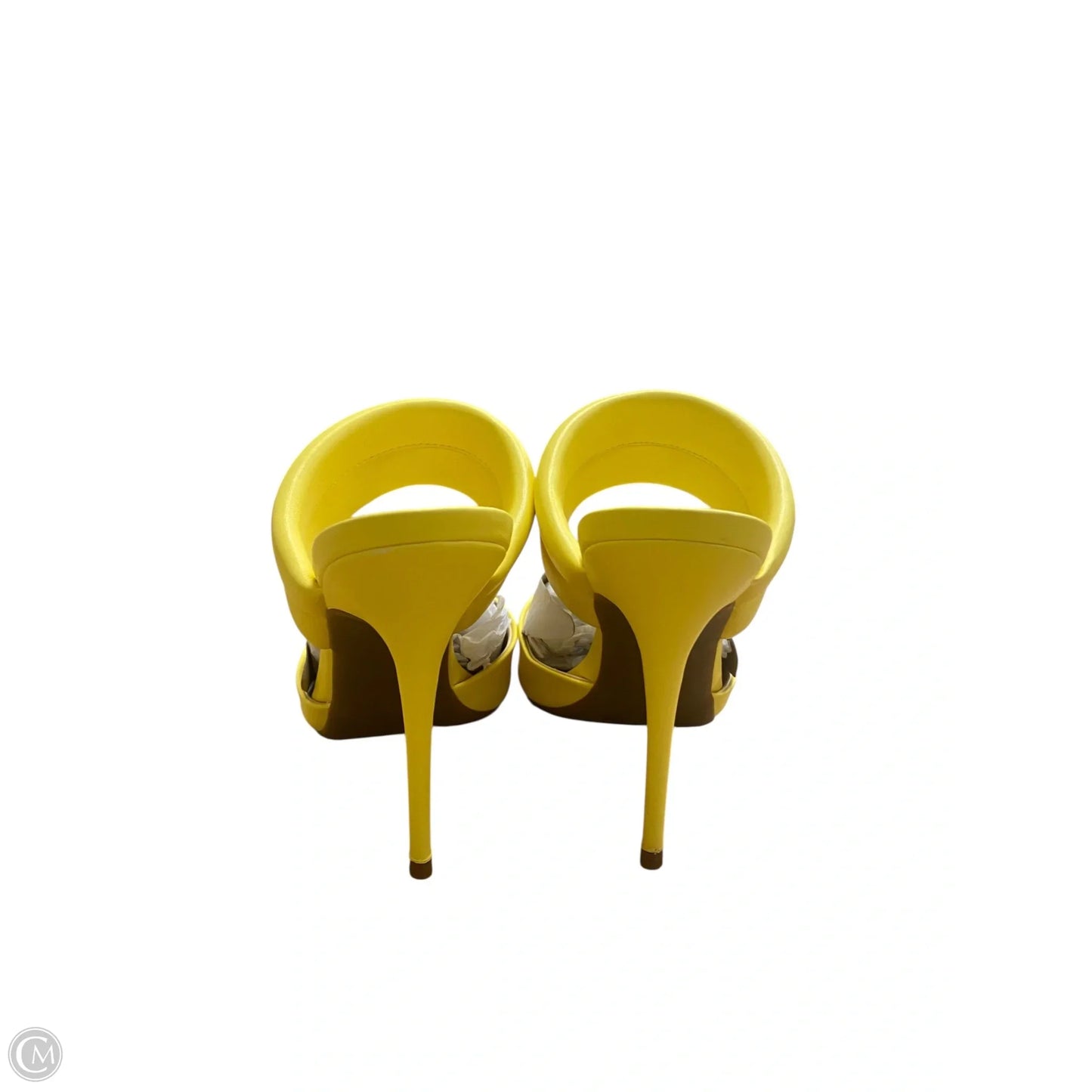 Shoes Heels Stiletto By Jessica Simpson In Yellow, Size: 9