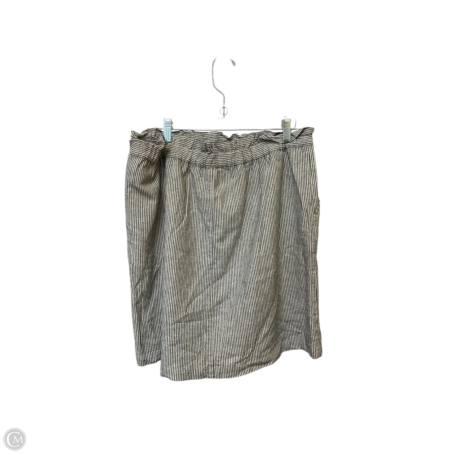 Skirt Midi By J. Crew In Striped Pattern, Size: 14