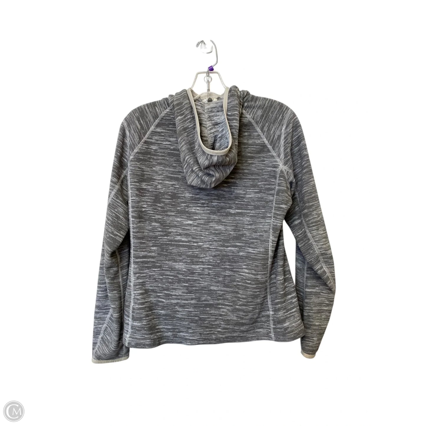 Athletic Jacket By The North Face In Grey, Size: M