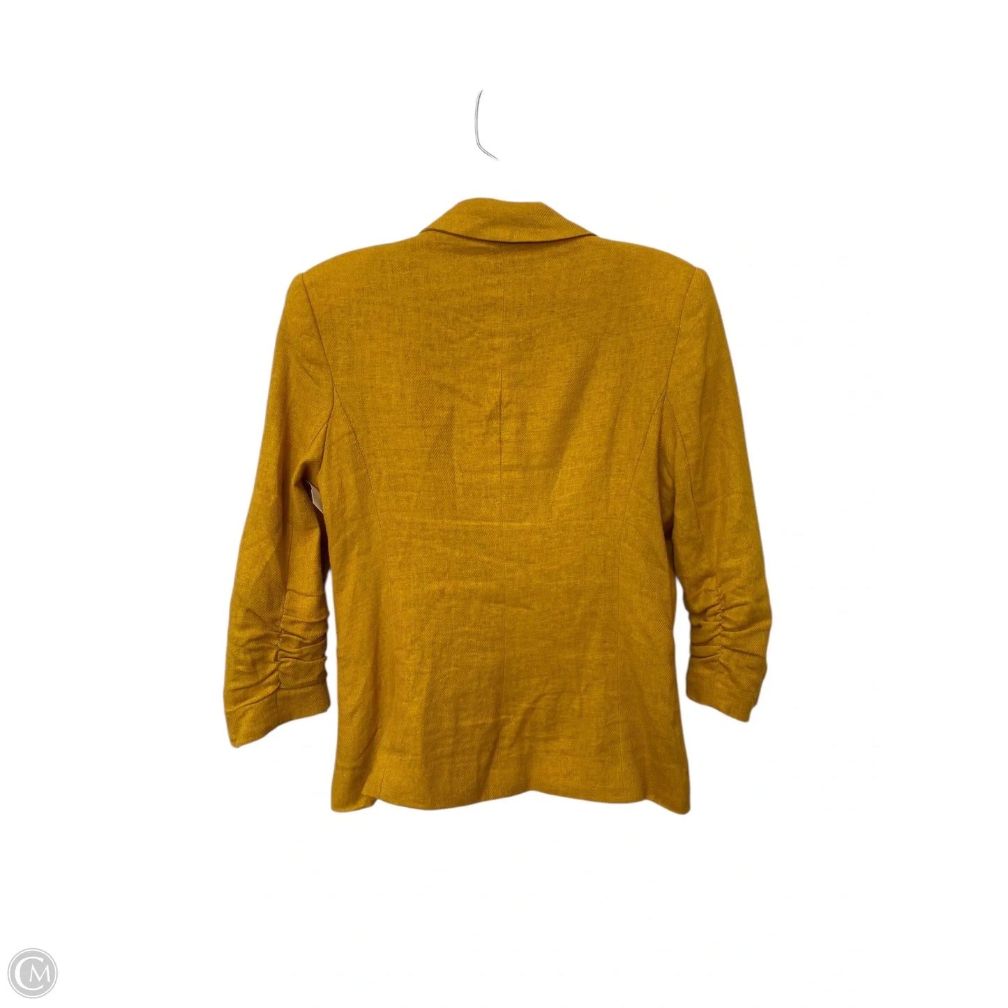 Blazer By Jules & Leopold In Yellow, Size: Xs