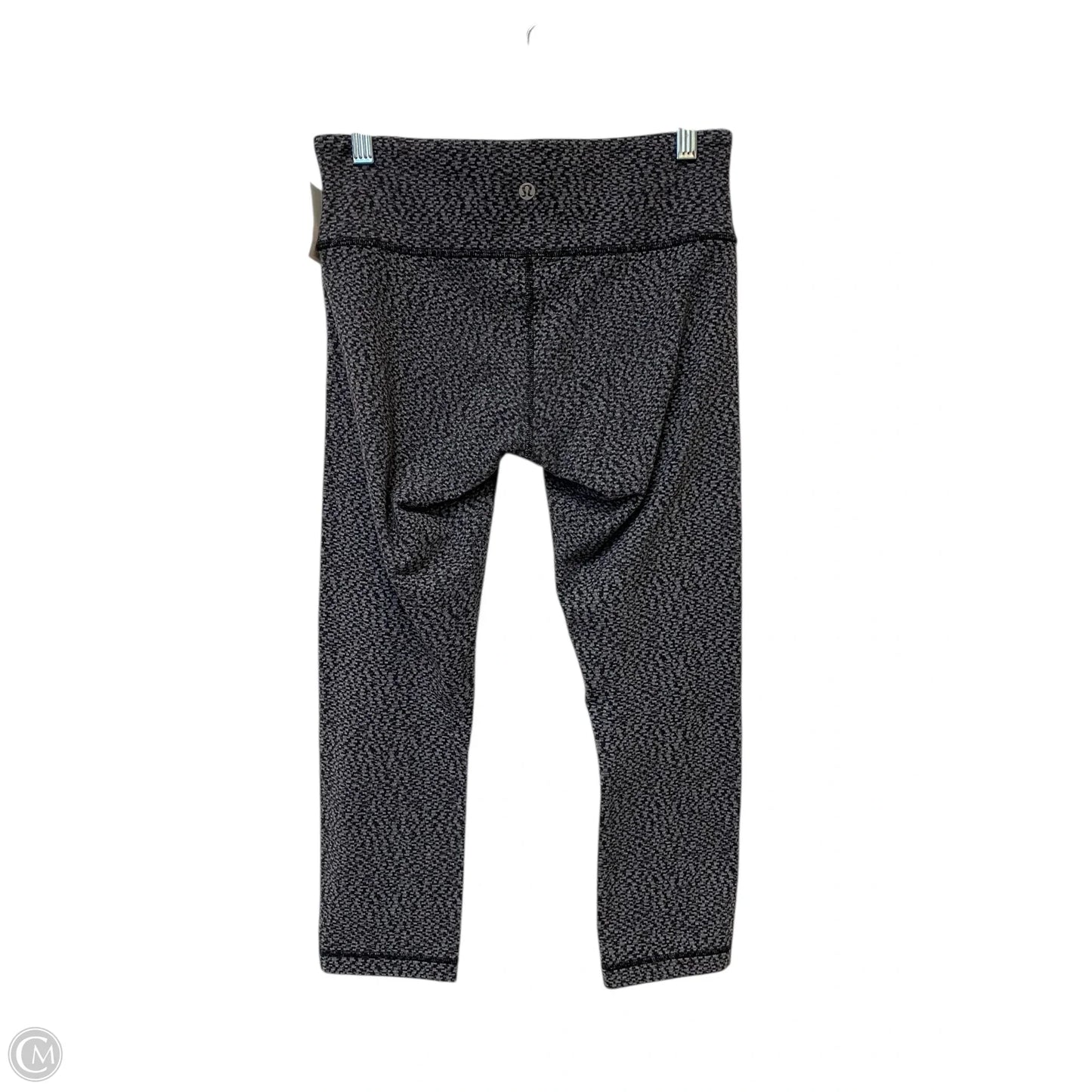 Athletic Leggings By Lululemon In Grey, Size: M
